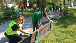 Доброволци обновиха Парка на репресираните