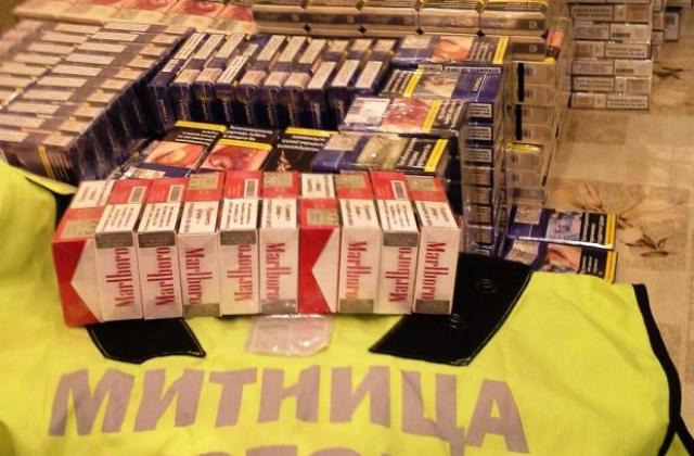Нелегален износ на цигари предотвратиха митничари