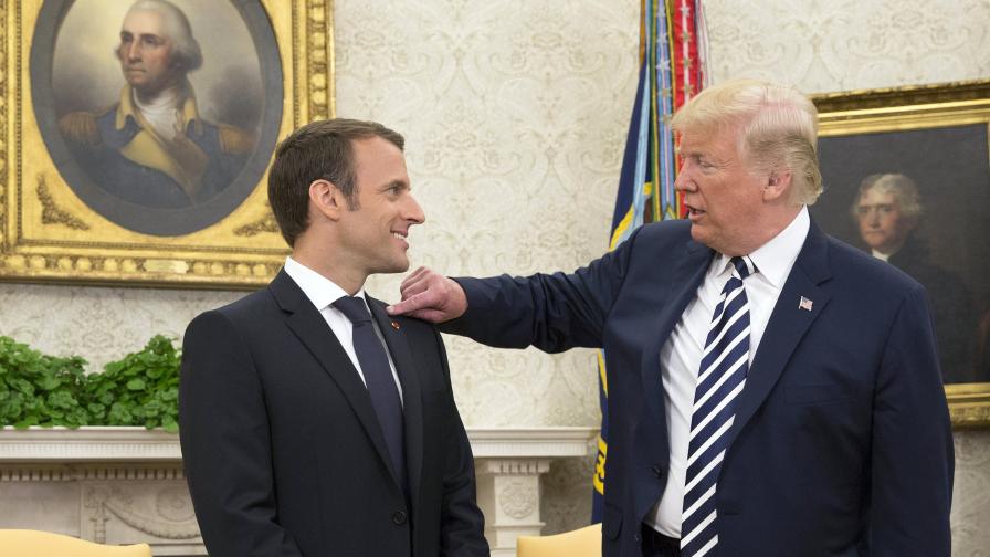 Скандал: Тръмп предложил на Франция да напусне ЕС