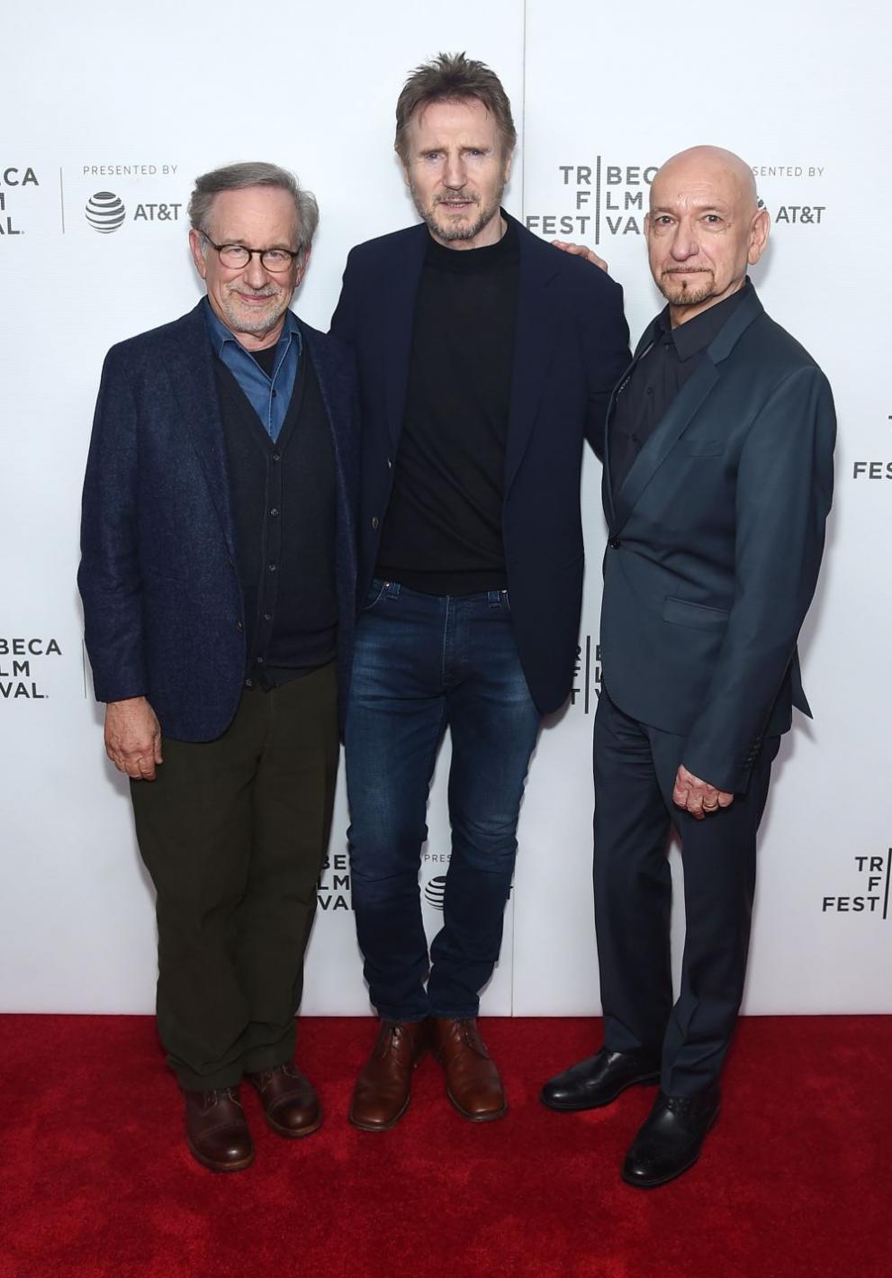  Лиъм Нийсън Бен Кингсли Стивън Спилбърг 