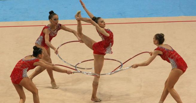 Българският ансамбъл по художествена гимнастика спечели златен медал във финала