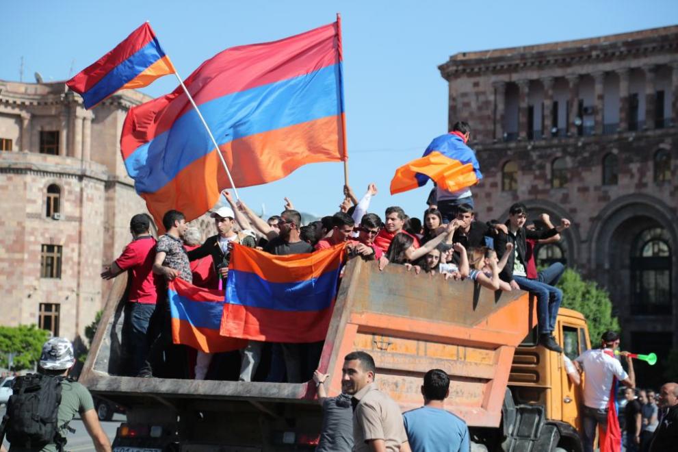  Армения митинги 