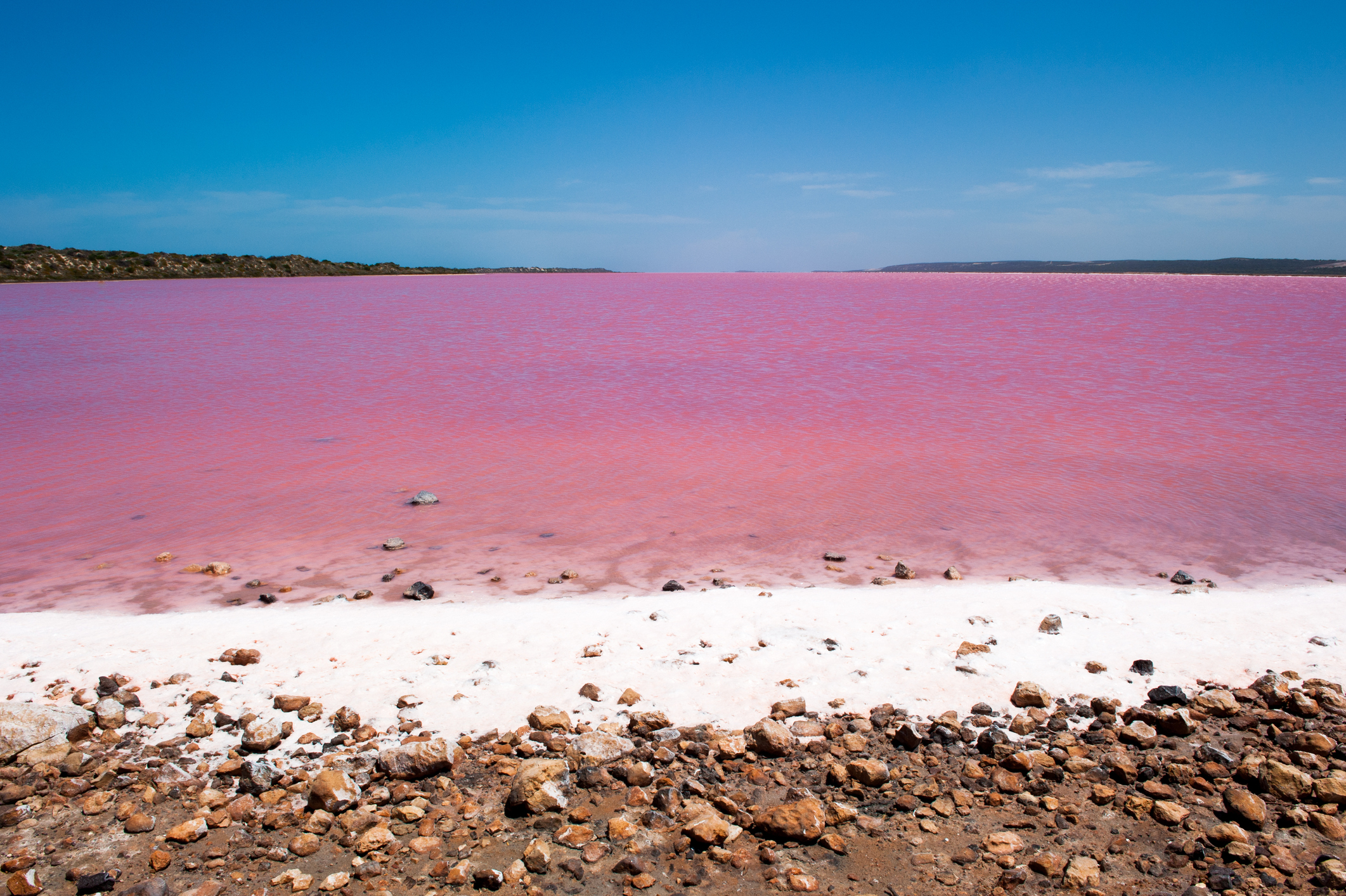 Приказната красота на розовото езеро Хилиър в Австралия е една от големите загадки пред учените