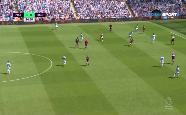 Ман Сити - Хъдърсфийлд 0:0 /първо полувреме/