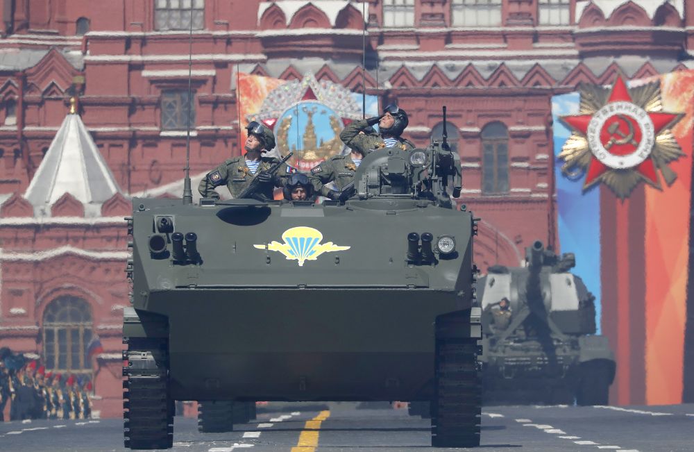 На Червения площад в Москва се проведе ежегодният парад, отбелязващ съветската победа над нацистите