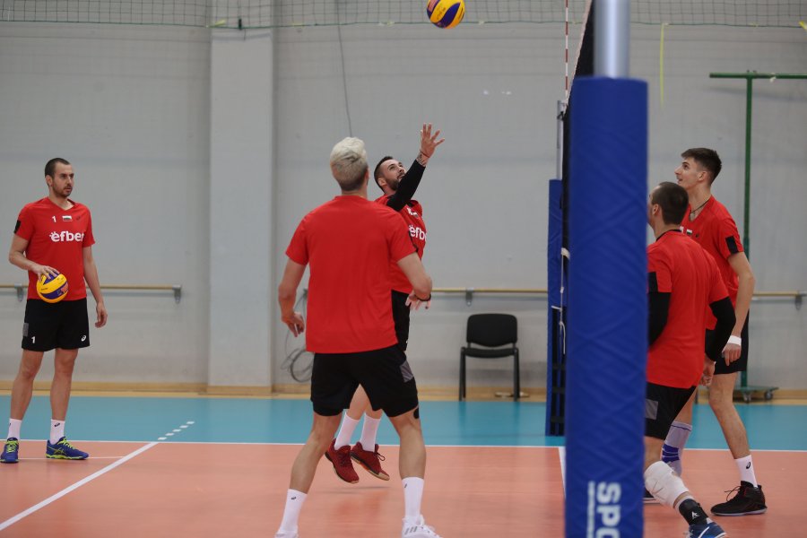 Открита тренировка на националния тим на България по волейбол1