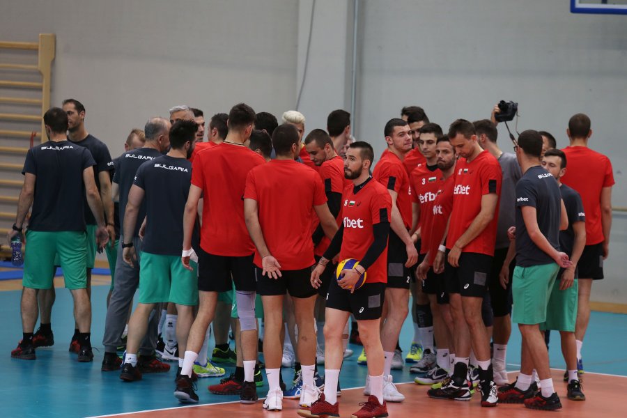 Открита тренировка на националния тим на България по волейбол1