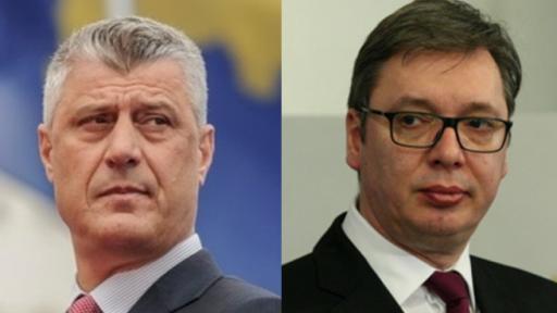  Хашим Тачи и Александър Вучич 