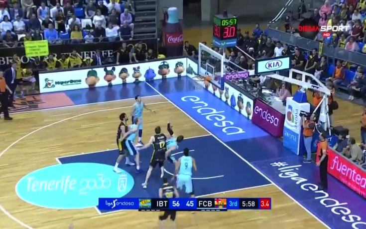 Барселона със загуба, Везенков игра по-малко от шест минути