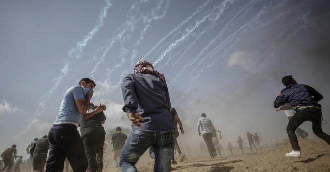 Край границата на Ивицата Газа с Израел се стигна до