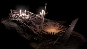 макет на кораб