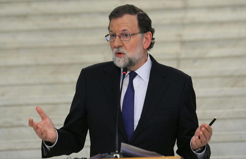  Испанският министър председател Мариано Рахой 