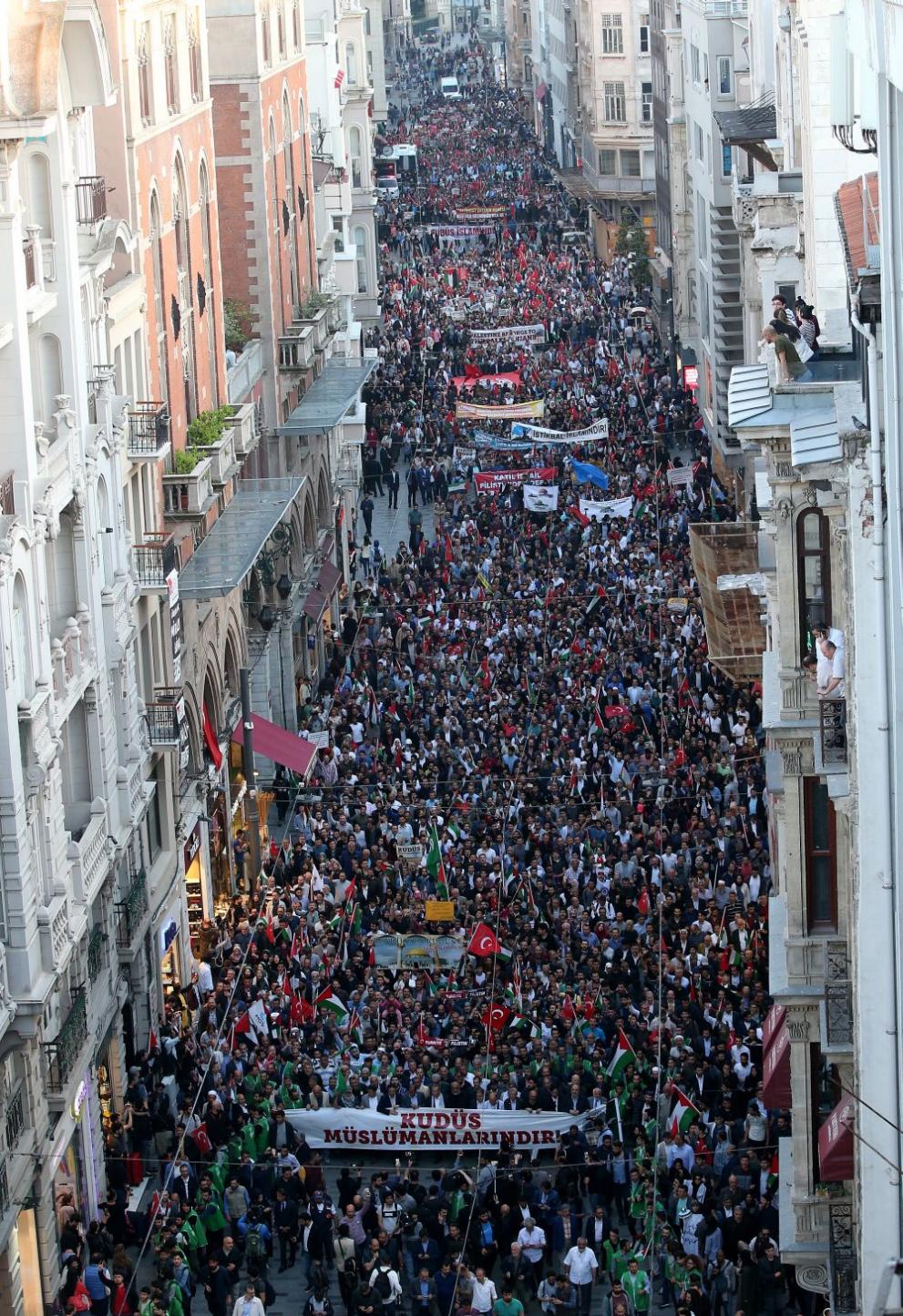  Протест в Истанбул 