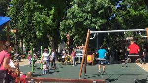 нова детска площадка Пловдив