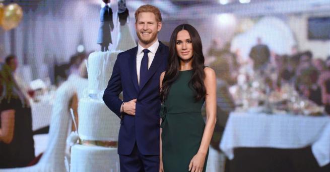 Лондонският музей на мадам Тюсо представи восъчни фигури на принц