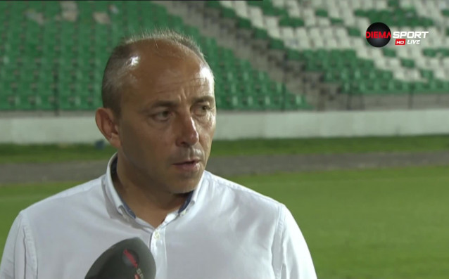 Наставникът на Черно море Илиан Илиев коментира победата на тима