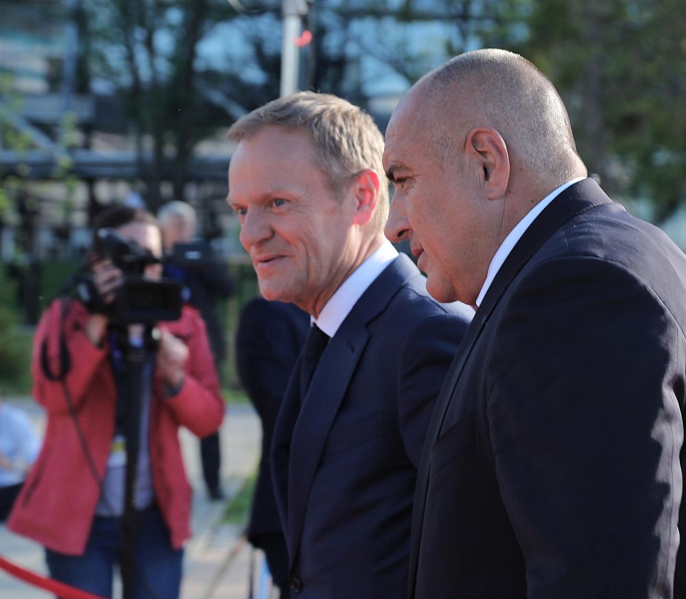Бойко Борисов и председателят на Европейския съвет Доналд Туск