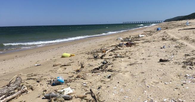 Бира за смет е кръстена инициатива за почистване на плажа