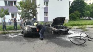 пожар автомобили