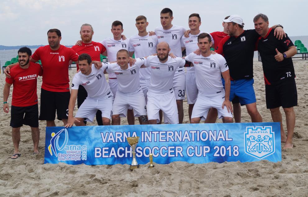 Руският "Новатор" спечели международния турнир по плажен футбол във Варна