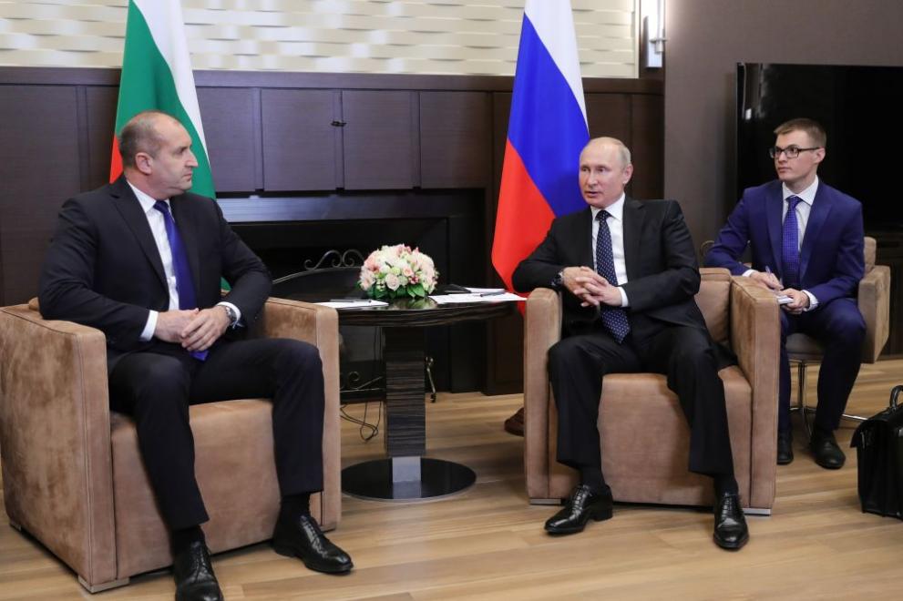  Путин и Радев 