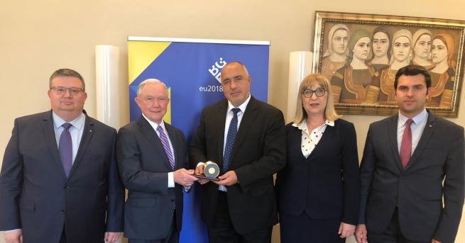 Премиерът Бойко Борисов се срещна с министъра на правосъдието и