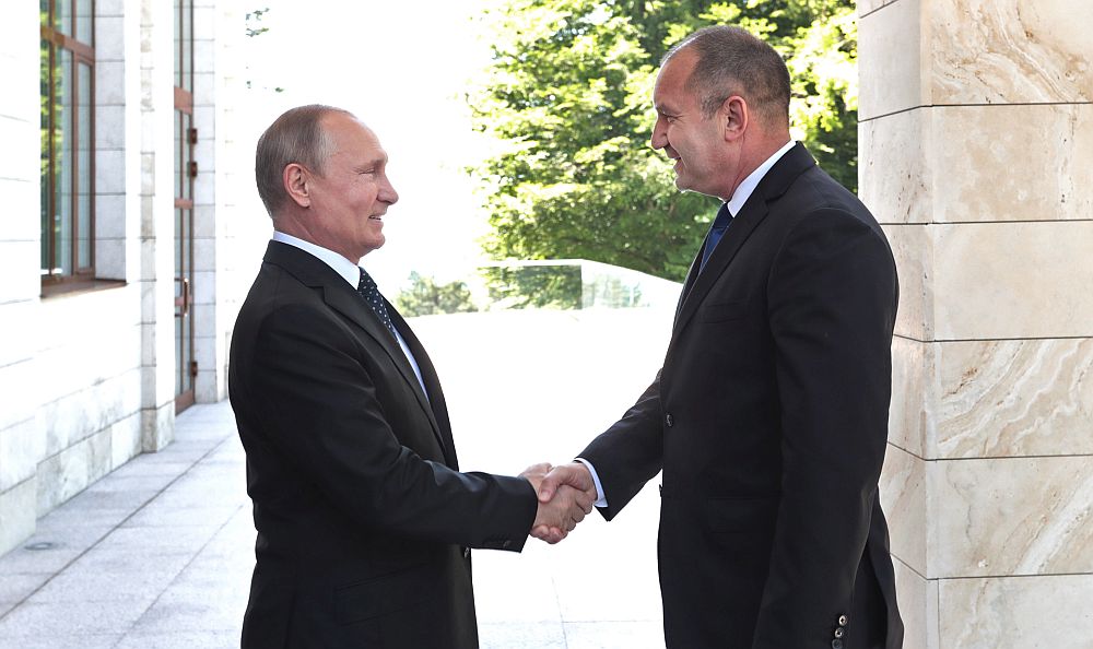 Владимир Путин и Румен Радев