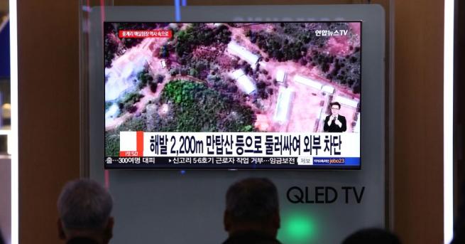 Американски убесайт съобщи че според сателитни снимки Северна Корея е