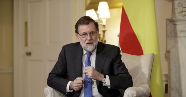 Испанският министър председател Мариано Рахой заяви днес че няма да свика