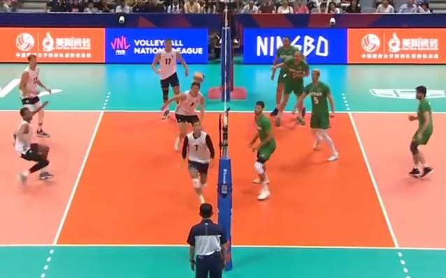Националният тим на България играе срещу САЩ във втория си