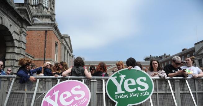 Над 60 на сто от ирландските гласоподаватели участвали в референдума
