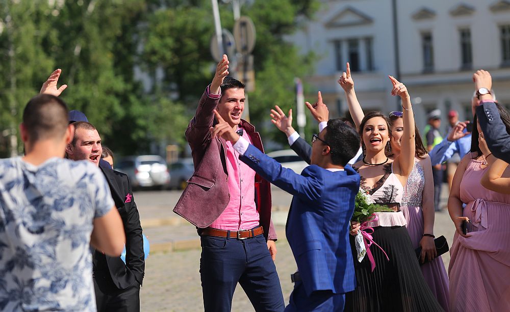 Абитуриенти в София