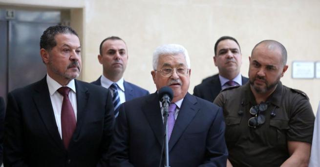 Палестинският президент Махмуд Абас беше изписан от болница след 8 дневен