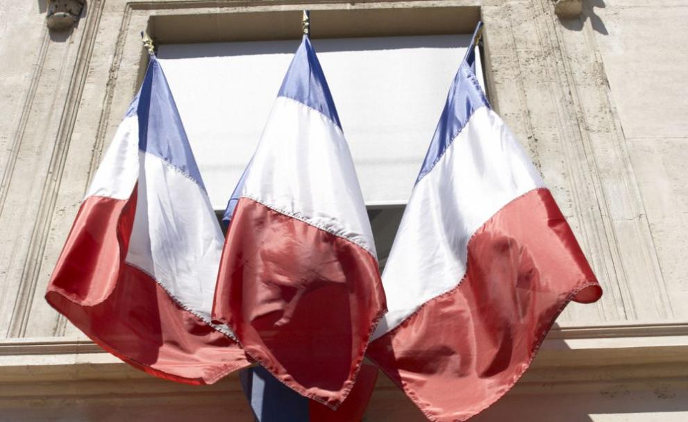 Франция знаме