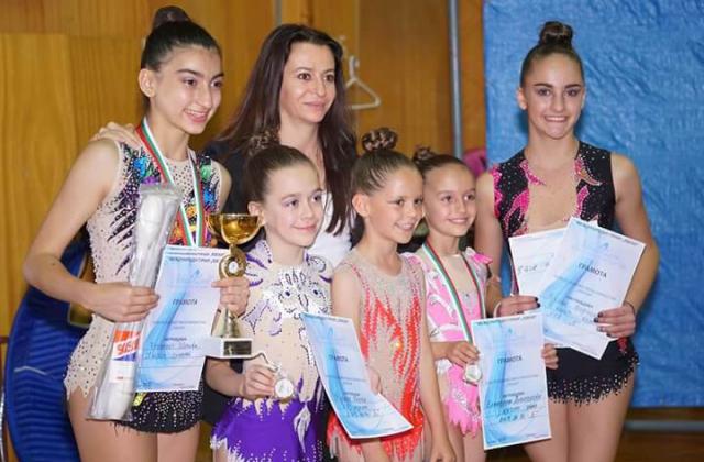 Гимнастички на СК Олимпик с призови класирания за Купа Левски