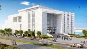 конгресен център пристанище макет