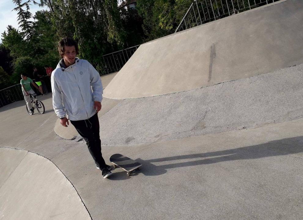  За Мартин скейтът е просвета 