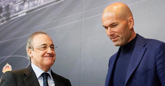 Треньорът на Реал Мадрид Зинедин Зидан напусна клуба след три