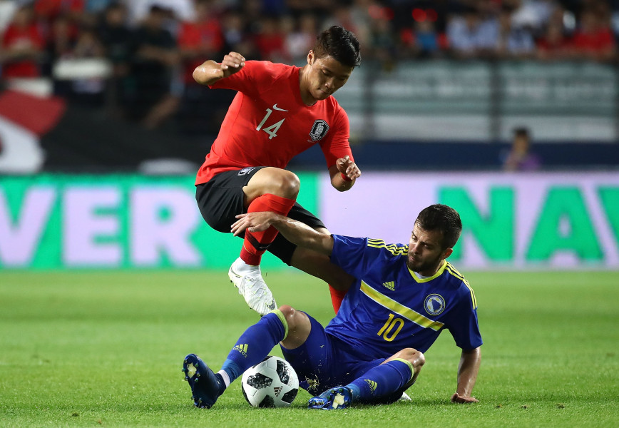 Южна Корея загуби от Босна и Херцеговина преди Мондиал 20181