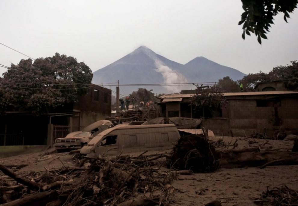 вулкан Фуего Гватемала