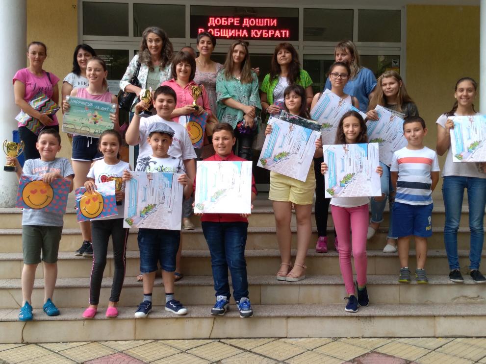 25 деца от Кубрат получиха награди за активност
