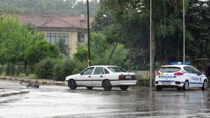 блъснат колоездач