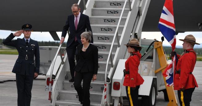 Британският премиер Тереза Мей ще има официални двустранни срещи с