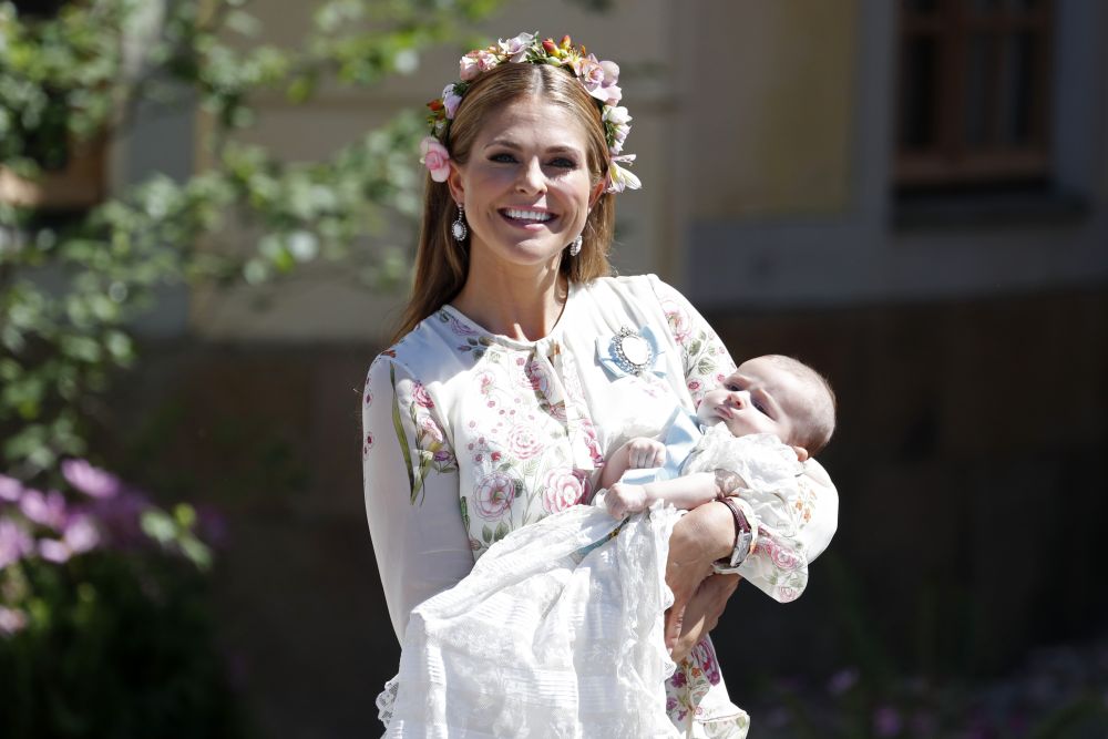 Принцеса Маделин и очарователната ѝ дъщеря Адриен Жосефин Алис