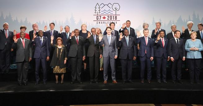 Лидерите от Г 7 са договорили обща декларация за търговията на