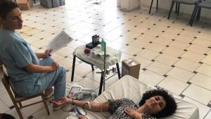 Акция по кръводаряване се проведе във Варна в навечерието на
