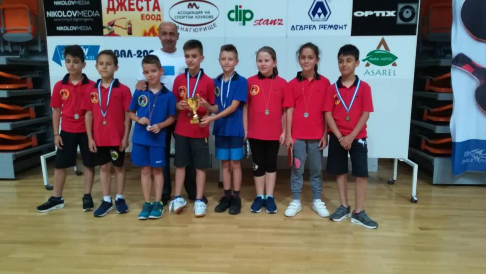 СК по тенис на маса “Кюстендил”  участва с 8 състезатели на ДОИП при деца до 10 години