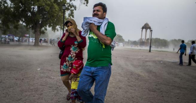 Индийската столица Делхи която вече е пещ заради юнските горещини