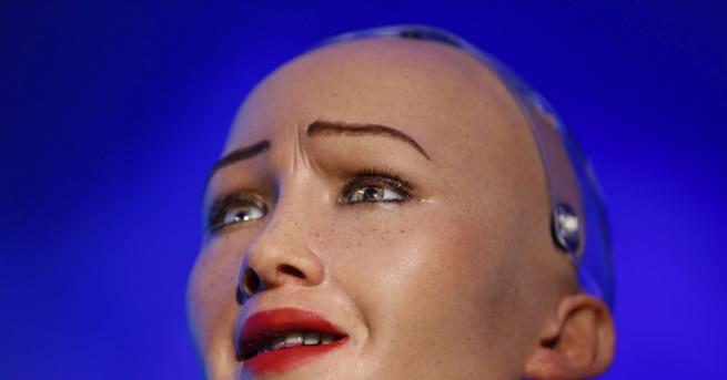 Роботът София идва в България за първи път Тя ще