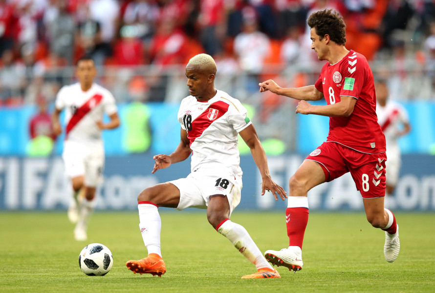 Перу Дания футбол 2018 юни Мондиал група С1